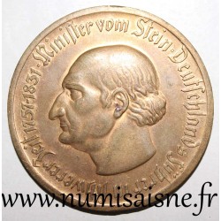 GERMANY - WESTPHALIA - 10000 MARK 1923 - Freiherr vom Stein