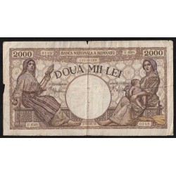 ROMANIA - PICK 53 a - 2 000 LEI - 18/11/1941