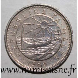 MALTA - KM 76 - 10 CENT 1986 - Gemeine Goldmakrele - Mahi-Mahi