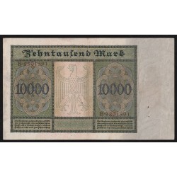 GERMANY - PICK 70 - 10 000 MARK - 19/01/1922