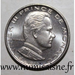 MONACO - KM 145 - 1/2 FRANCS 1975 - Rainier III