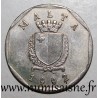 MALTE - KM 98 - 50 CENTS 1992 - Tulliera