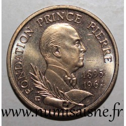 MONACO - KM 162 - 10 FRANCS 1989 - 25 ans de la mort du Prince Pierre