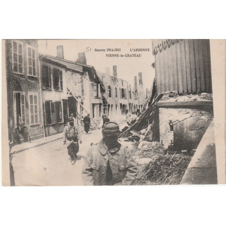 County 51800 - L'ARGONNE - VIENNE-LE-CHATEAU - WAR 1914-1915