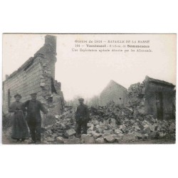 51320 - VASSIMONT - GUERRE DE 1914 - EXPLOITATION AGRICOLE DETRUITE PAR LES ALLEMANDS