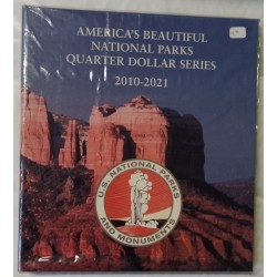 Album America's beautiful national parks quarter dollar series 2010 - 2021