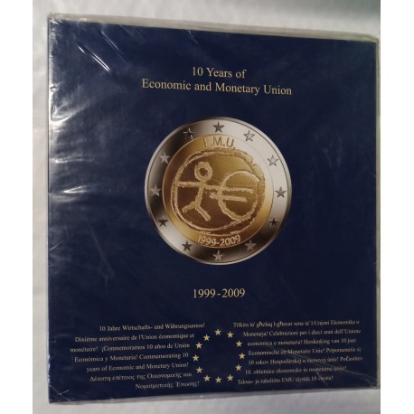 Album numismatique pour pièces de 2 euros matériel