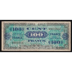 FRANKREICH - PICK 105s - 100 FRANCS VERSO FRANCE - 1945 - SERIE 7