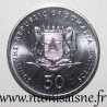 SOMALIA - KM 111 - 50 SHILLINGS 2002 - Mandrill monkey