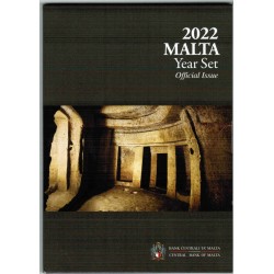 MALTE - COFFRET EURO BRILLANT UNIVERSEL 2022 - 9 PIECES (5.88 euros)