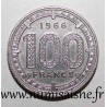 AFRIQUE EQUATORIALE - KM 5 - 100 FRANCS 1966 - Elands de Derby