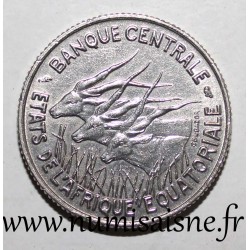 AFRIQUE EQUATORIALE - KM 5 - 100 FRANCS 1966 - Elands de Derby