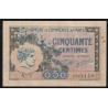 75 - PARIS - CHAMBRE DE COMMERCE - 50 CENTIMES - 10/03/1920