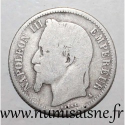 FRANCE - KM 806 - 1 FRANC 1867 A - Paris - TYPE NAPOLEON III