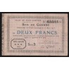 02 - SAINT-QUENTIN - BON DE GUERRE - 2 FRANCS - 27/03/1915