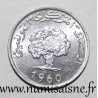 TUNESIEN - KM 280 - 1 MILLIME 1960