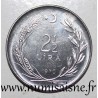 TURKEY - KM 896 - 2 1/2 LIRA 1970 - FAO