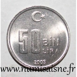 TURKEÏ - KM 1105 - 50 BIN LIRA 2003