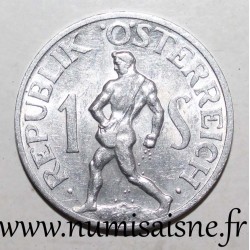 AUTRICHE - KM 2871 - 1 SHILLING 1957