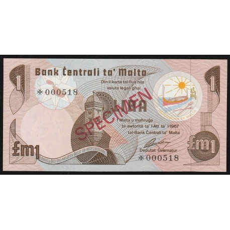 MALTA - 1 PFUND - EXEMPLAR