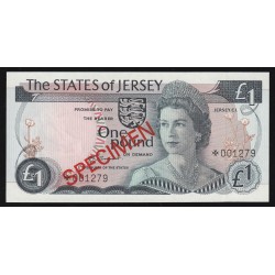 GIBRALTAR - 1 POUND - SPECIMEN