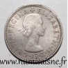 GRANDE BRETAGNE - KM 904 - 1 SHILLING 1961 - ELISABETH II