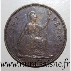 GRANDE BRETAGNE - KM 897 - 1 PENNY 1962 - ELIZABETH II