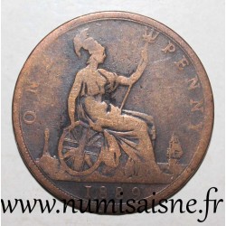 GRANDE BRETAGNE - KM 755 - 1 PENNY 1889 - VICTORIA