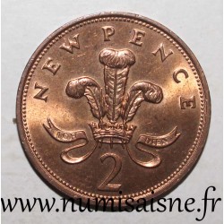 GROSSBRITANNIEN - KM 916 - 2 PENCE 1976 - ELISABETH II