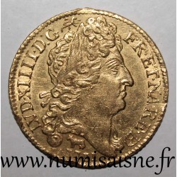 FRANKREICH - Gad 256a - LOUIS XIV - GOLD LOUIS VOM BÉARN BEI SONNE - 1711 - Pau