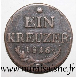 ÖSTERREICH - KM 2113 - 1 KREUZER 1816 E - Alba Iulia