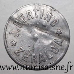 ALGERIA - Elie 10.1 - 10 CENTIMES - Not dated - J. Bertino - Zeralda