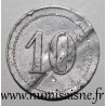 ALGÉRIE - Elie 10.1 - 10 CENTIMES - Non daté - J. Bertino - Zeralda