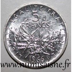 FRANCE - KM 926 - 5 FRANCS 1966 - TYPE SOWER