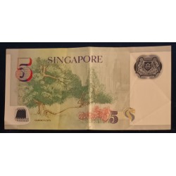 SINGAPOUR - PICK 47 a - 5 DOLLARS - NON DATÉ (2005) - POLYMERE