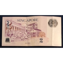 SINGAPOUR - PICK 46 a - 2 DOLLARS - 2005 - POLYMERE