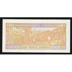 GUINEA - PICK 35 b - 100 FRANCS - 2012