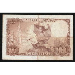 SPANIEN - PICK 150 - 100 PESETAS - 19/11/1965