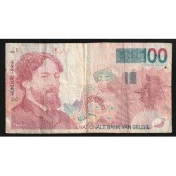 BELGIEN - PICK 147 - 100 FRANCS (1995-2001)