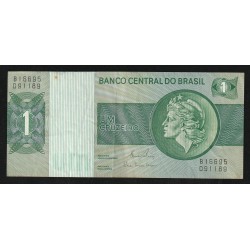 BRESIL - PICK 191 A c - 1 CRUZEIRO - (1980) - SIGN 20