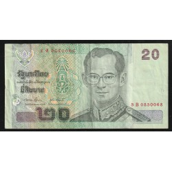 THAILAND - PICK 109 - 20 BAHT - undated (2003)