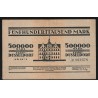 ALLEMAGNE - NOTGELD - DÜSSELDORF Stadt - 500.00 MARK - 15/08/1923