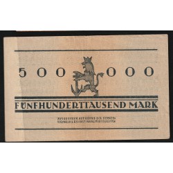 ALLEMAGNE - NOTGELD - DÜSSELDORF Stadt - 500.00 MARK - 15/08/1923