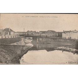 KOMITAT 51300 - VITRY-LE-FRANCOIS - DER KANAL UND DIE SCHLOSSBRÜCKE