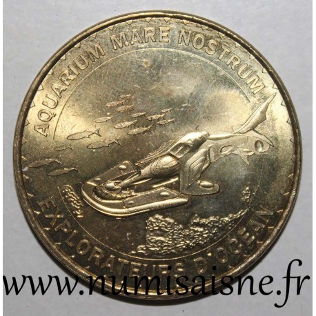 34 - MONTPELLIER - MARE NOSTRUM - Explorateur d'océan - Monnaie de Paris - 2014