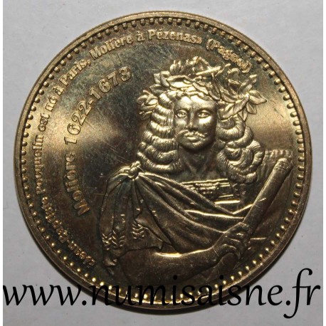 County 34 - PÉZENAS - Molière 1622 - 1673 - Monnaie de Paris - 2014