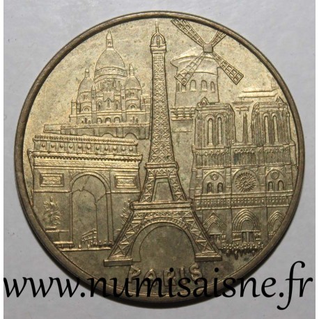 75 - PARIS - LES 5 MONUMENTS - Monnaie de Paris - 2016