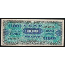 FRANKREICH - PICK 123 - 100 FRANCS VERSO FRANCE - 1945 - SERIE 2
