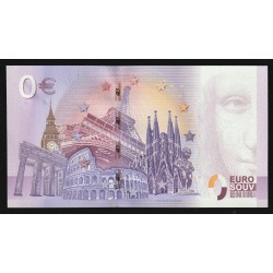 FRANCE - BILLET DE 0 EURO SOUVENIR - LÜBECK - TRAVEMÜNDE - 2016-1