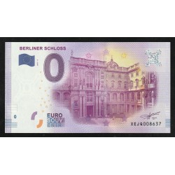 GERMANY - TOURISTIC 0 EURO SOUVENIR NOTE - BERLIN - PALACE - 2017-4